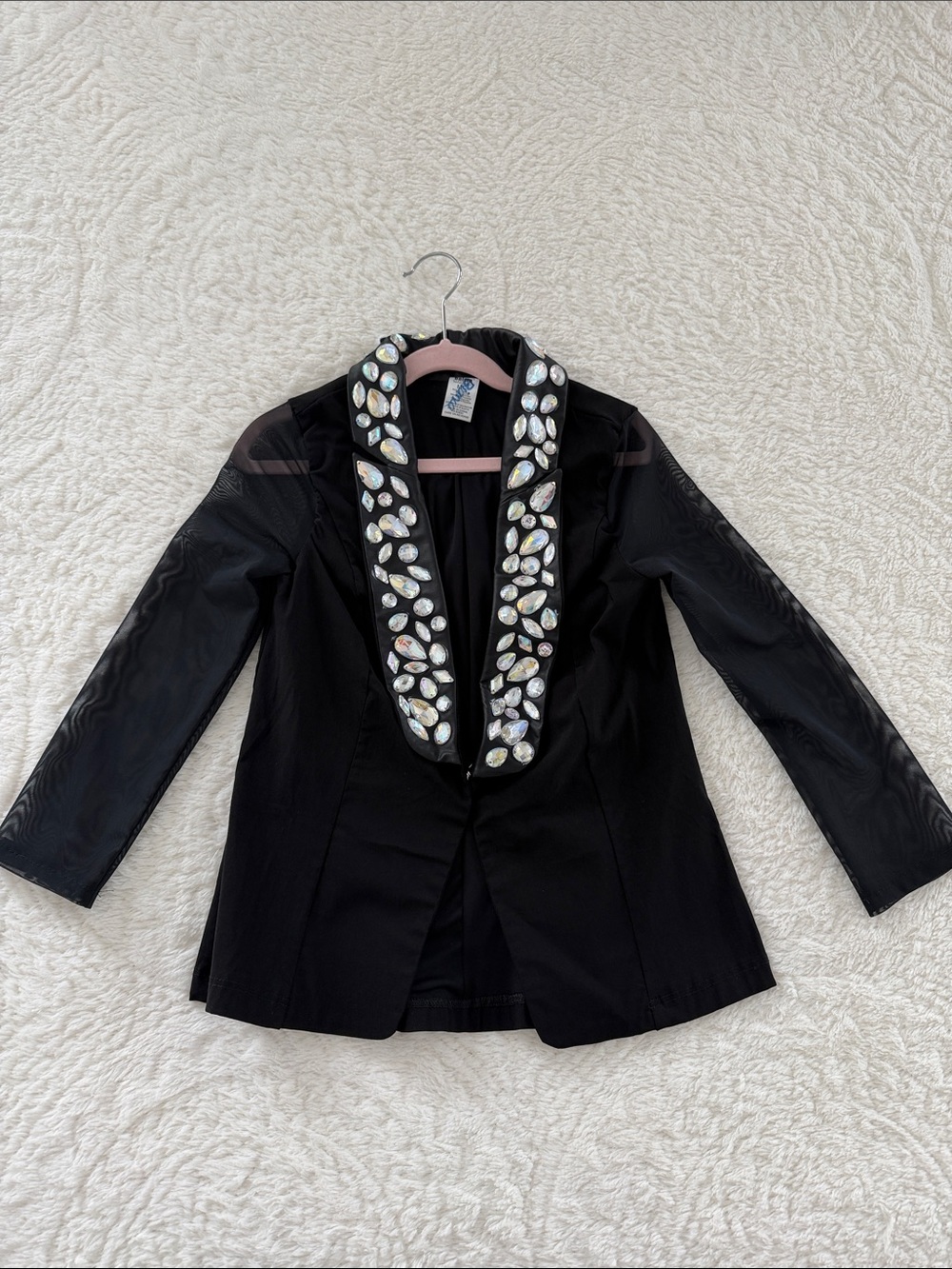 balera Black Embellished Dance Blazer